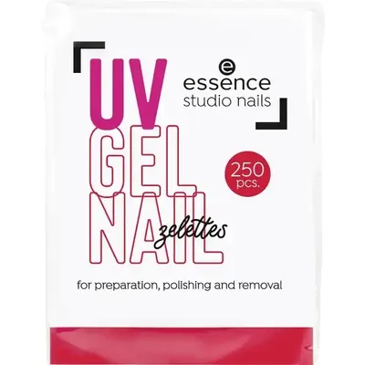 Essence Studio Nails, UV Gel Nail Pads (Waciki bezpyłowe)