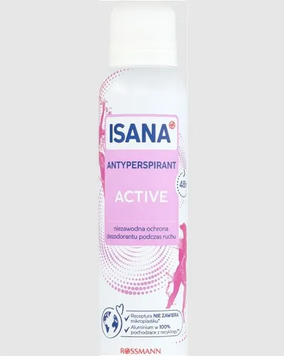Isana Aktiv  Anti-Transpirant Spray (Antyperspirant w sprayu)