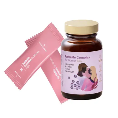 Health Labs Care FertileMe Complex dla Kobiet, Wsparcie Płodności i Funkcji Rozrodczych, Suplement diety