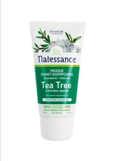 Lea Nature Natessance,Tea Tree, Purifying Hair Mask (Nawilżająca maska do włosów)