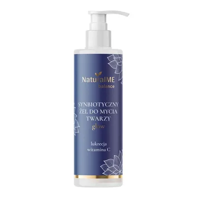NaturalME Balance, Glow, Synbiotyczny żel do mycia twarzy