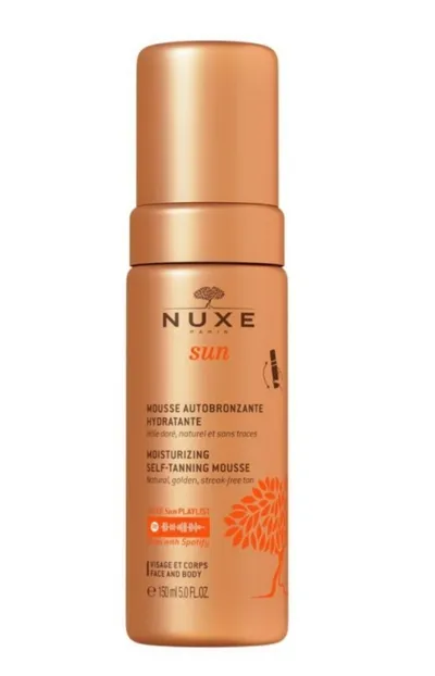 Nuxe Sun, Moisturizing Self-Tanning Mousse (Nawilżający samoopalacz w piance)