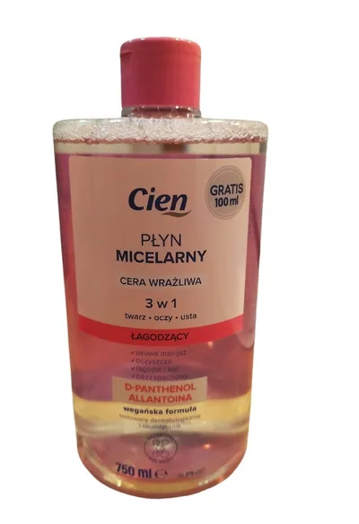 Cien Cera wrażliwa, Łagodzący płyn micelarny 3w1