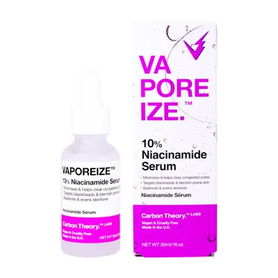 Carbon Theory VaPOREize, 10% Niacinamide Serum (Serum do twarzy z niacynamidem 10%)
