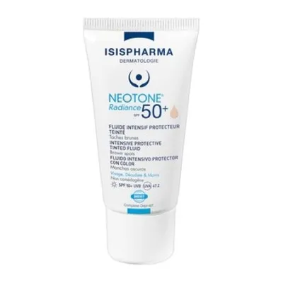 IsisPharma Neotone Radiance SPF50+ (Lekko koloryzujące serum na przebarwienia SPF50+)