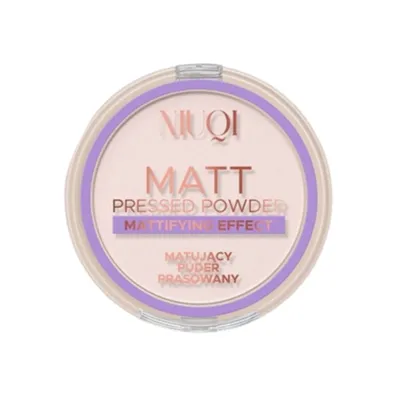 Niuqi Mattifying Effect, Matt Pressed Powder (Matujący puder prasowany)