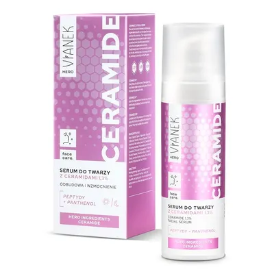 Vianek Hero, Ceramide, Serum do twarzy z ceramidami