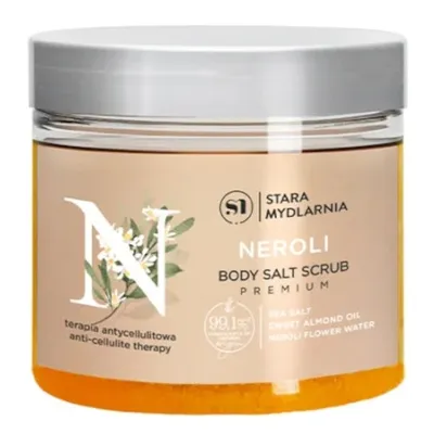 Stara Mydlarnia Eco Receptura, Neroli, Body Salt Scrub (Neroli, Peeling solny do ciała)