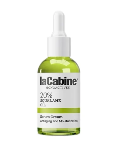 La Cabine Monoactives, 20% Squalane Oil Serum Cream (Serum do twarzy ze skwalanem)