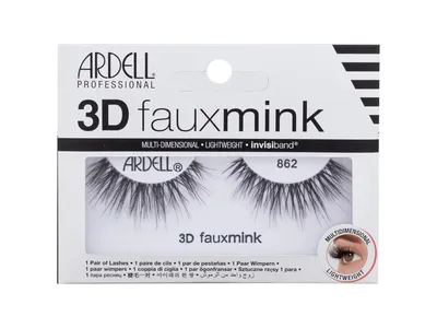 Ardell Lashes 3D Faux Mink, 862, Sztuczne rzęsy na pasku