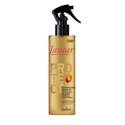 Jantar Termoochronne serum do stylizacji włosów z esencją bursztynową