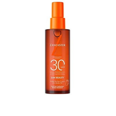 Lancaster Sun Beauty, Satin Dry Oil SPF30 (Suchy olejek do opalania w sprayu SPF30)