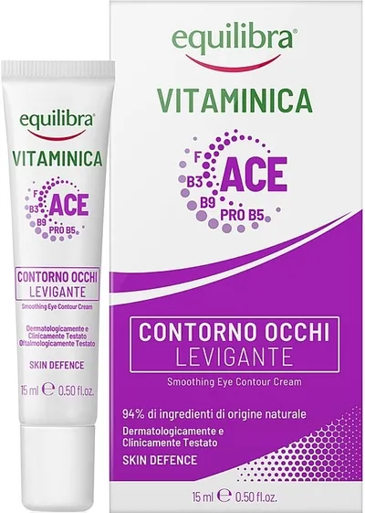 Equilibra Vitaminica, Smoothing Eye Contour Cream (Wygładzający krem pod oczy)