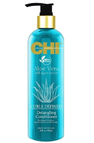 CHI Aloe Vera, Detangling Conditioner (Aloes, Wzmacniająca odżywka do włosów)