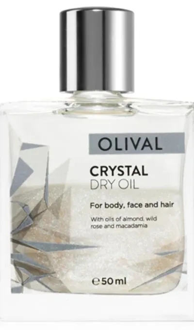Olival Crystal Dry Oil (Wielofunkcyjny suchy olejek z brokatem)