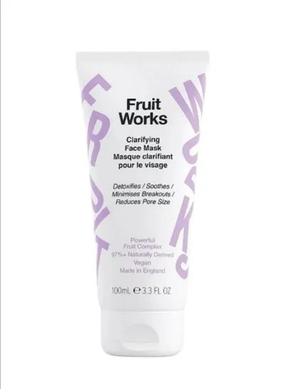 Fruit Works Clarifying Face Mask (Glinkowa maseczka detoksykująca)