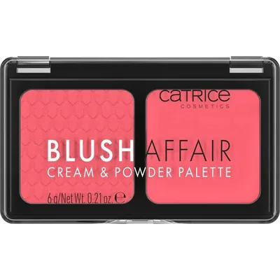 Catrice Blush Affair, Cream & Powder Palette (Paleta różów do policzków)