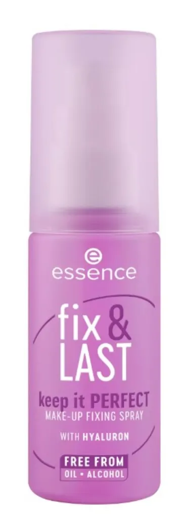 Essence Fix & Last, Keep it Perfect, Make-Up Fixinp Spray (Spray utrwalający makijaż)