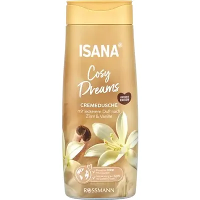 Isana Cosy Dreams, Creamy Showe Gel (Kremowy żel pod prysznic)