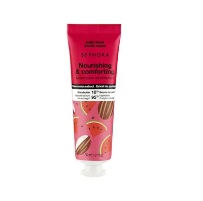Sephora Collection, Nourishing & Comforting, Watermelon, Hand Balm (Arbuz, 10h nawilżenia, Balsam do rąk (nowa wersja))