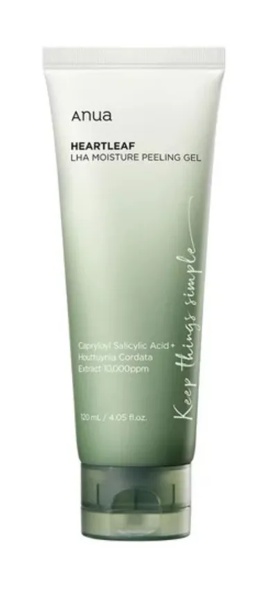 Anua Heartleaf, LHA Moisture Peeling Gel (Żelowy peeling do twarzy)