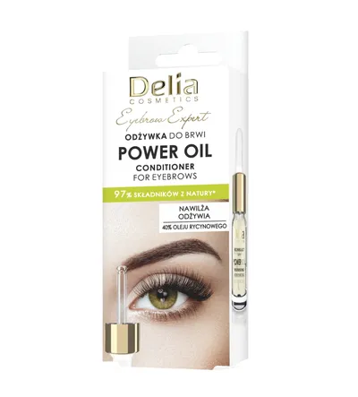 Delia Eyebrow Expert, Regenerujący olejek do brwi