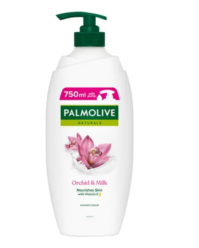 Palmolive Naturals, Shower Cream Orchid (Kremowy żel pod prysznic `Orchidea` (nowa wersja))