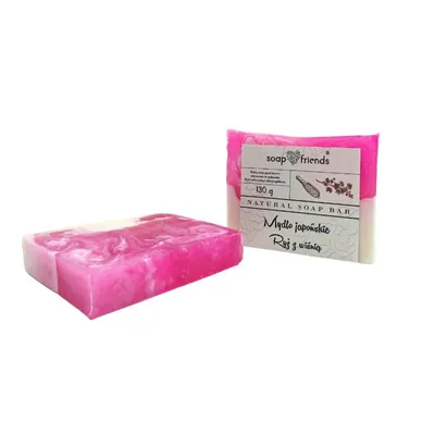 Soap & Friends Mydło japońskie "Ryż z wiśnią"