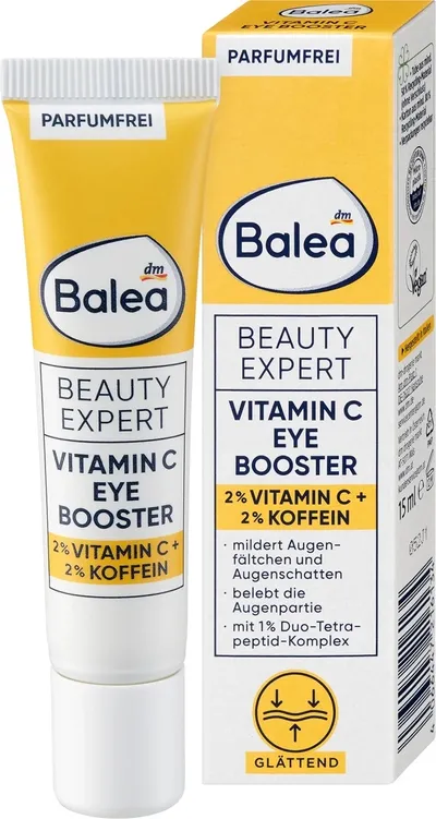 Balea Beauty Expert, Vitamin C Eye Booster (Krem pod oczy)
