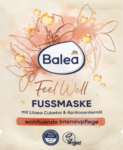 Balea Feel Well, Foot Mask (Maska do stóp)