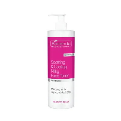 Bielenda Professional Redness Relief, Soothing & Cooling Milky Face Toner (Mleczny tonik kojąco-chłodzący)