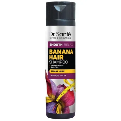 Dr. Sante Smooth Relax, Banana Hair Shampoo (Bananowy szampon do włosów)