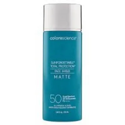 Colorescience Pro Sunforgettable, Total Protection Face Shield Matte SPF50 (Lekki krem ochronny do twarzy SPF50)