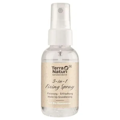 Terra Naturi 3-in-1 Fixing Spray (Spray utrwalający do makijażu 3w1)