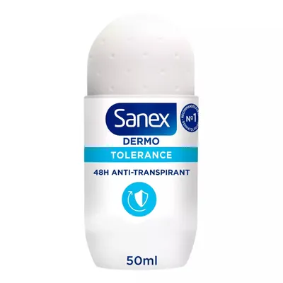 Sanex Dermo Tolerance, 48H Anti-Perspirant Roll-on (Antyperspirant w kulce)