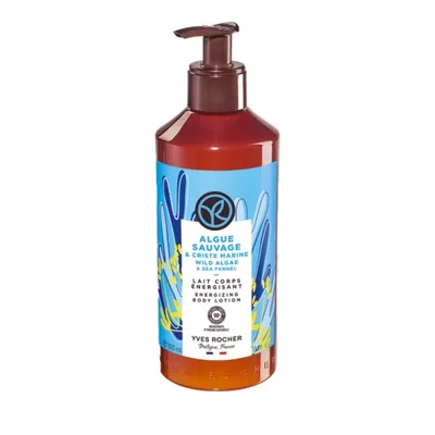Yves Rocher Wild Algae & Sea Fennel, Energizing Body Lotion (Dzika alga & koper morski, Energetyzujące mleczko do ciała)
