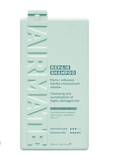 Hairmate Repair Shampoo (Intensywnie regenerujący szampon do bardzo zniszczonych włosów)