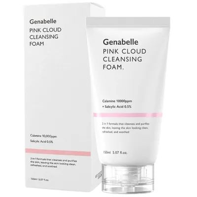 Genabelle Pink Cloud, Cleansing Foam (Pianka oczyszczająca do twarzy)