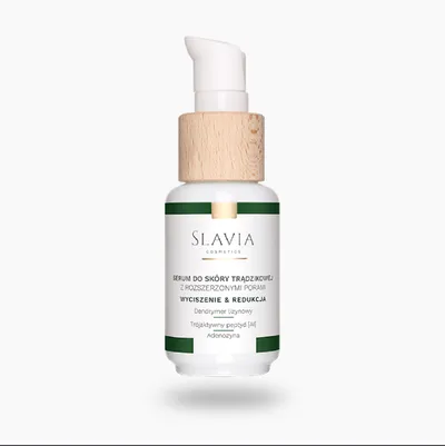 Slavia Cosmetics Serum do skóry trądzikowej z rozszerzonymi porami