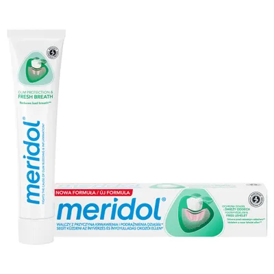 Meridol Gum Protection & Fresh Breath, Toothpaste (Świeży oddech, Pasta do zębów)