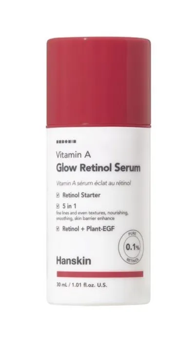 Hanskin Vitamin A, Glow Retinol Serum (Rozświetlające serum do twarzy z retinolem)