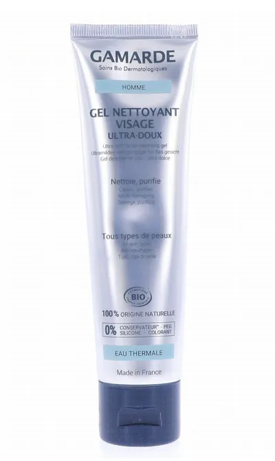 Gamarde Man, Ultra-Soft Facial Cleansing Żel (Łagodnie oczyszczający żel do mycia twarzy)