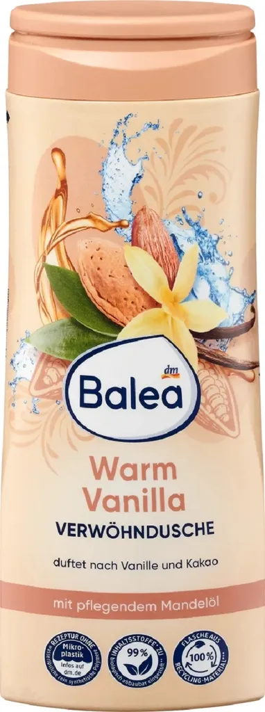 Balea Warm Vanilla, Shower Gel (Żel pod prysznic)