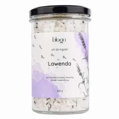 Błogo Lawenda, Sól do kąpieli