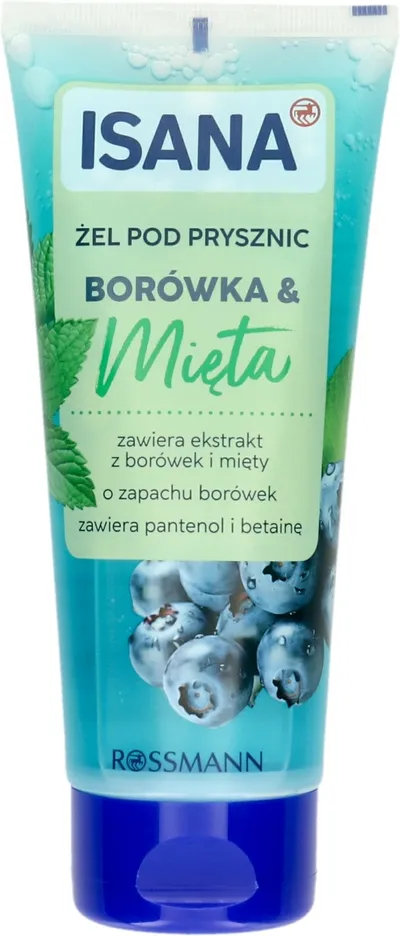 Isana Borówka & mięta, Żel pod prysznic