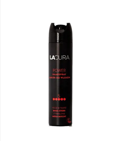 LaCura Power Hairspray (Lakier do włosów)