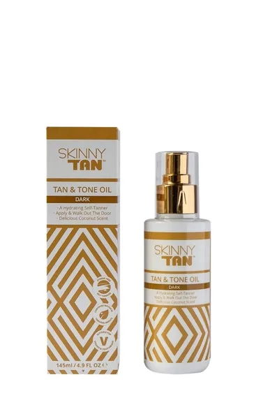 Skinny Tan Tan & Tone, Self-Tanning Oil (Samoopalający olejek do ciała)