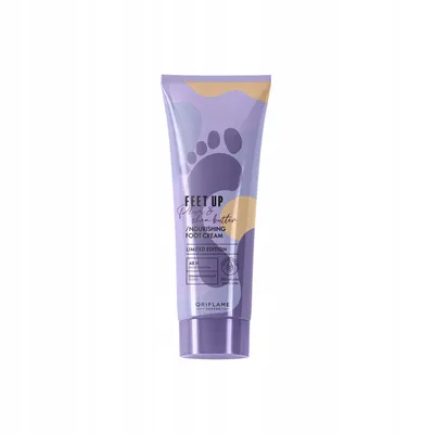 Oriflame Feet Up, Plum & Shea Butter, Nourishing Feet Cream (Śliwka i Masło shea, Odżywczy krem do stóp)