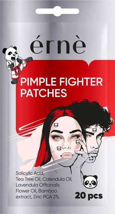 Erne Pimple Fighter Patches (Panda, Plastry na wypryski)