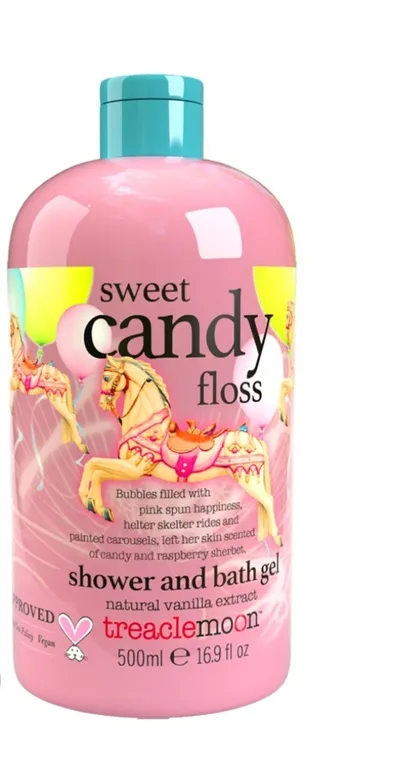 Treaclemoon Sweet Candy Floss, Bath & Shower Gel (Żel do kąpieli i pod prysznic)